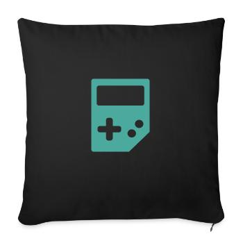 Game Boy 2.0 - Coussin et housse de 45 x 45 cm - noir - Devant