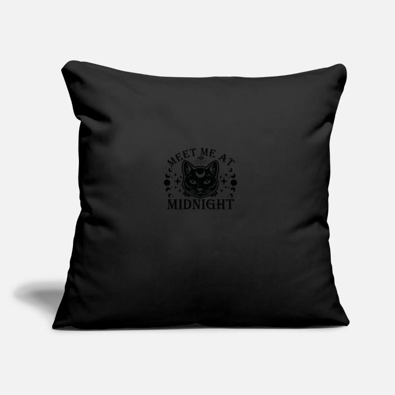 Rencontrez-moi à minuit Sorcière céleste Coussin et housse de 45 x 45 cm