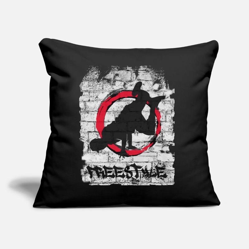 Nage libre Coussin et housse de 45 x 45 cm