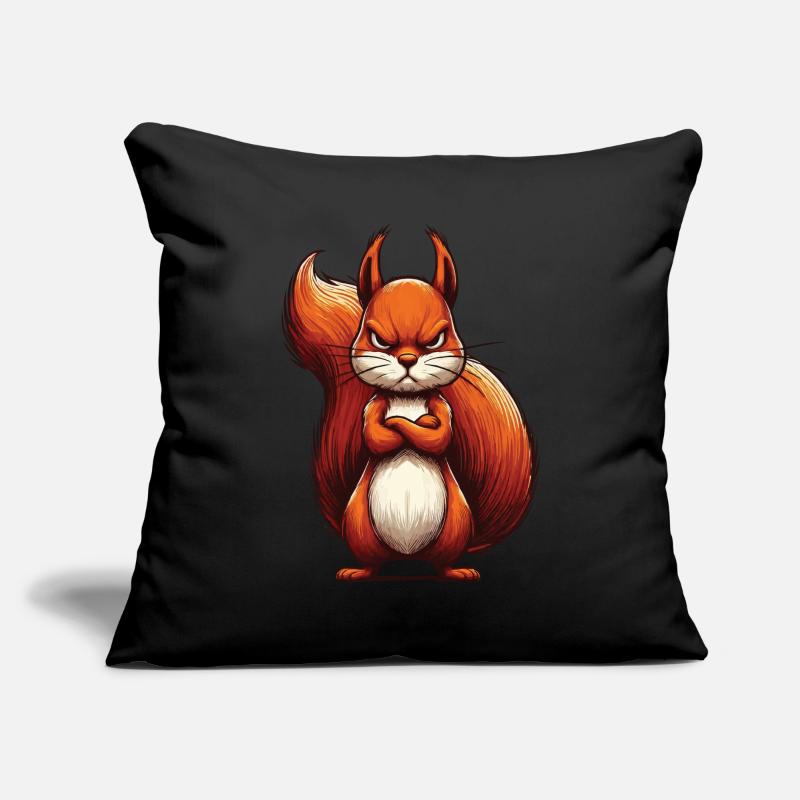 Squirrel Squirrel Squirrel Lover Rodent Sofa pillow with filling 45cm x 45cm