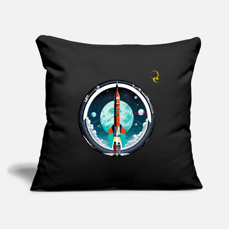 L’AMOUR DE L’ESPACE Coussin et housse de 45 x 45 cm