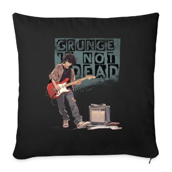 Grunge NOT Dead 02 - Sofa pillow with filling 45cm x 45cm - black - Front
