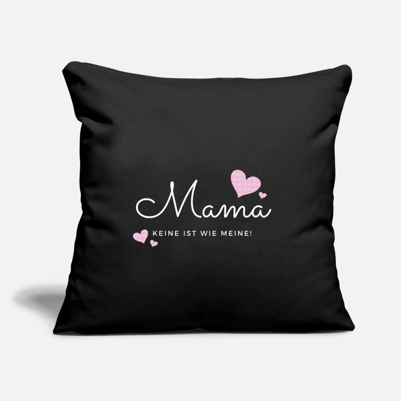 Muttertag Geschenk - Beste Mama Herzen Stolz Sofakissen mit Füllung 45 x 45 cm