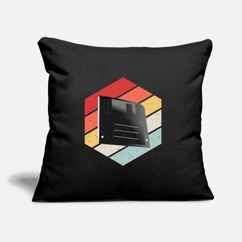 Disquette Floppy Disk Coussin et housse de 45 x 45 cm