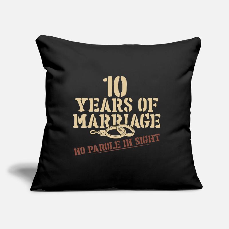10 Ans Ensemble Coussin et housse de 45 x 45 cm