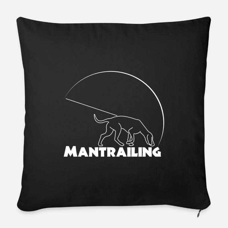 MT1 3 2 - Sofa pillow with filling 45cm x 45cm - black