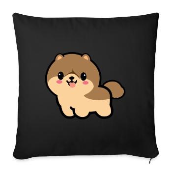 Chopper le chien - Coussin et housse de 45 x 45 cm - noir - Devant