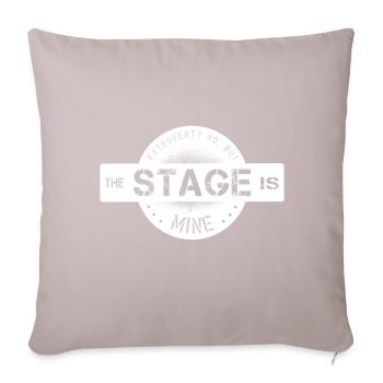 extroverted center - Sofa pillow with filling 45cm x 45cm - light taupe - Front
