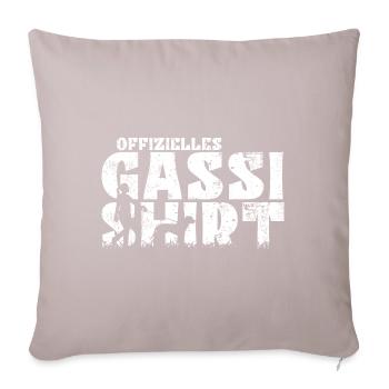 Schwarzwildbracke Slovenský Kopov Gassi Hunde Mama - Sofakissen mit Füllung 45 x 45 cm - helles Taupe - Vorne