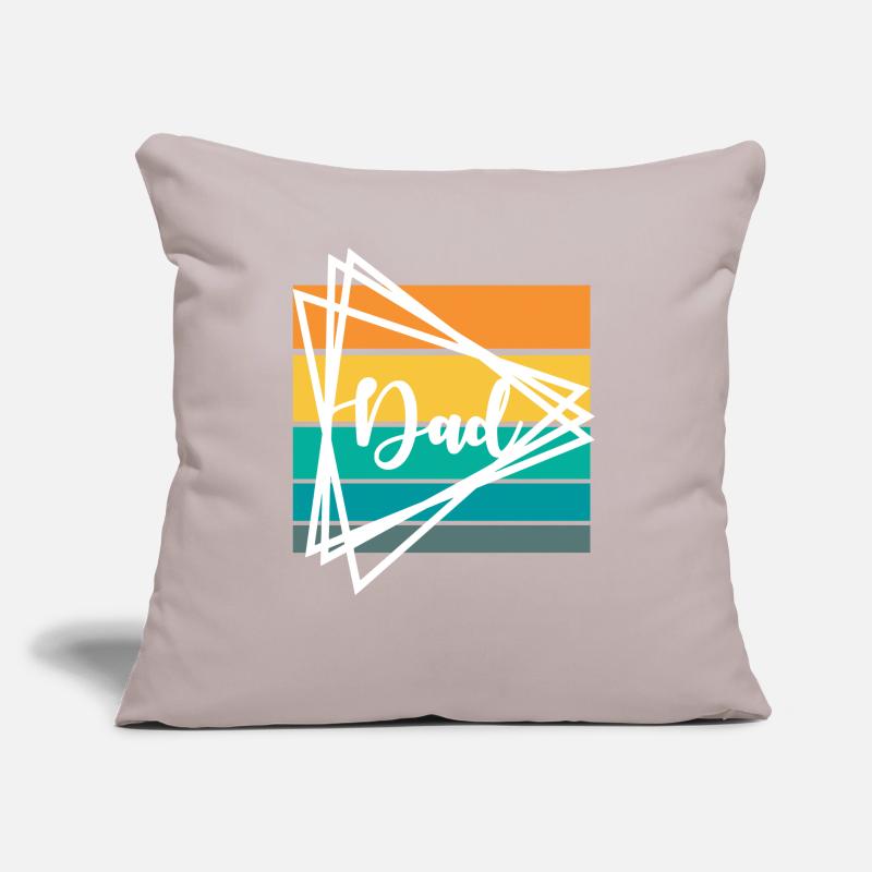 Dad - Geschenkidee Vatertag oder Geburtstag Sofakissen mit Füllung 45 x 45 cm