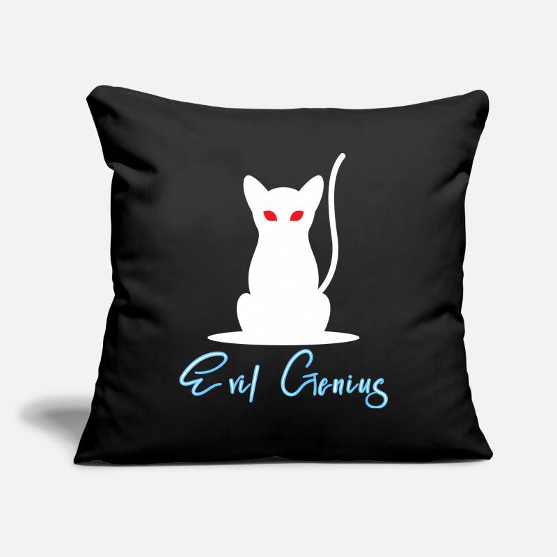 Evil Genius - devilish genius Sofa pillow with filling 45cm x 45cm