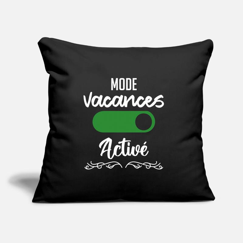 mode vacances activé Coussin et housse de 45 x 45 cm