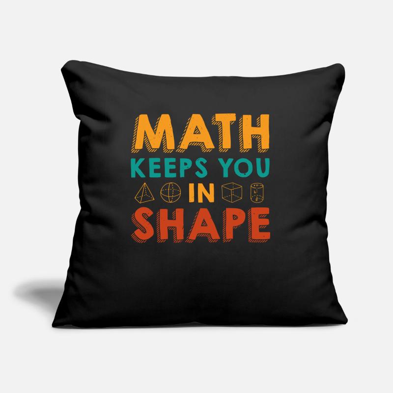 Funny Math Quote Math Teacher Math Sayings Sofa pillow with filling 45cm x 45cm