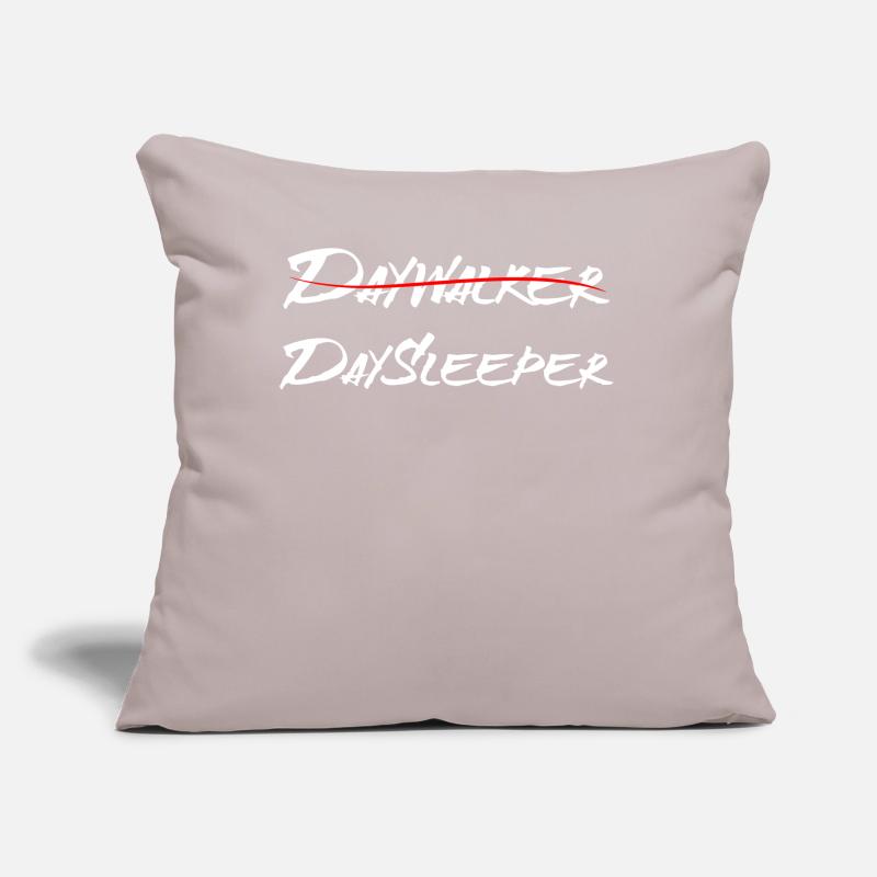 Daywalker - Daysleeper - Funny Late Riser Design Sofa pillow with filling 45cm x 45cm