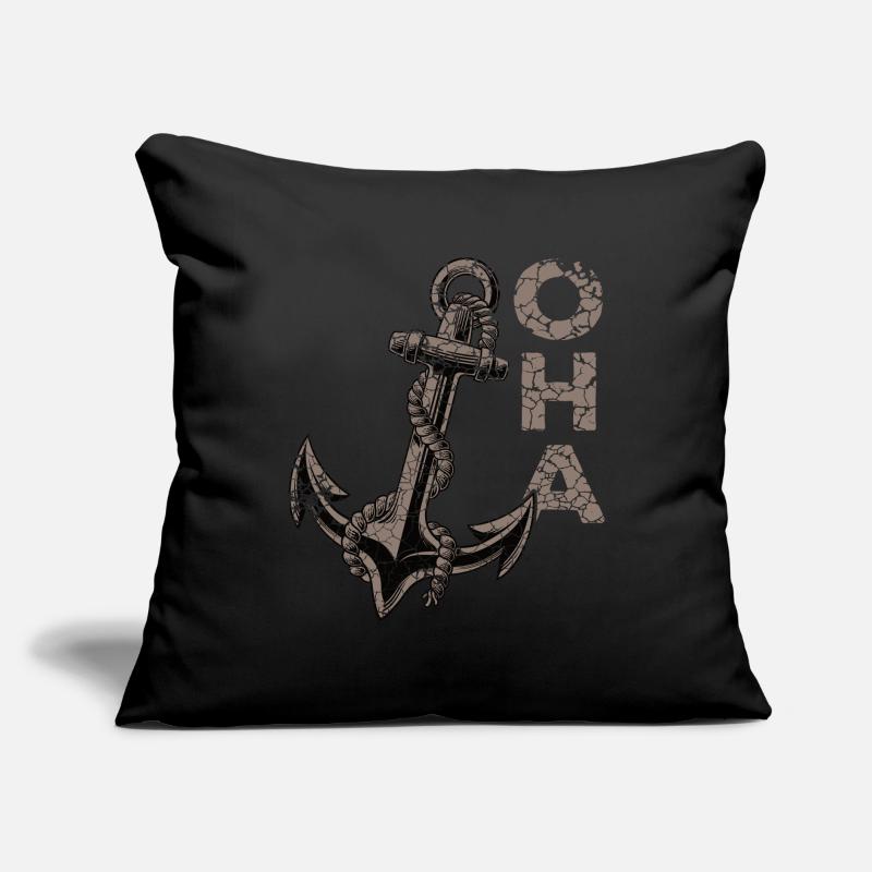 Oha Anker North German Panic Attack Sofa pillow with filling 45cm x 45cm