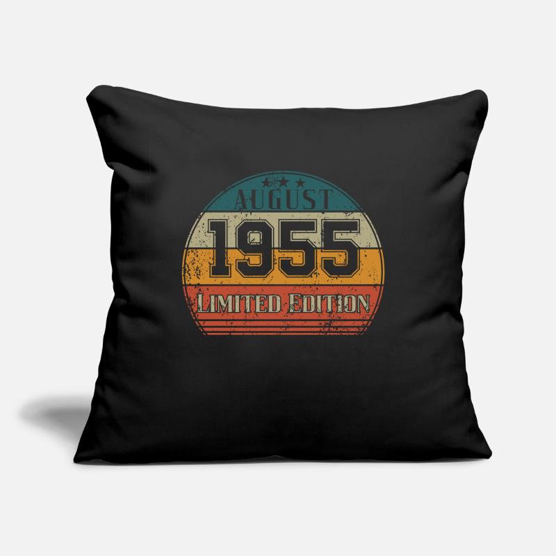 Anniversaire - Edition Limitée Août 1955 Coussin et housse de 45 x 45 cm