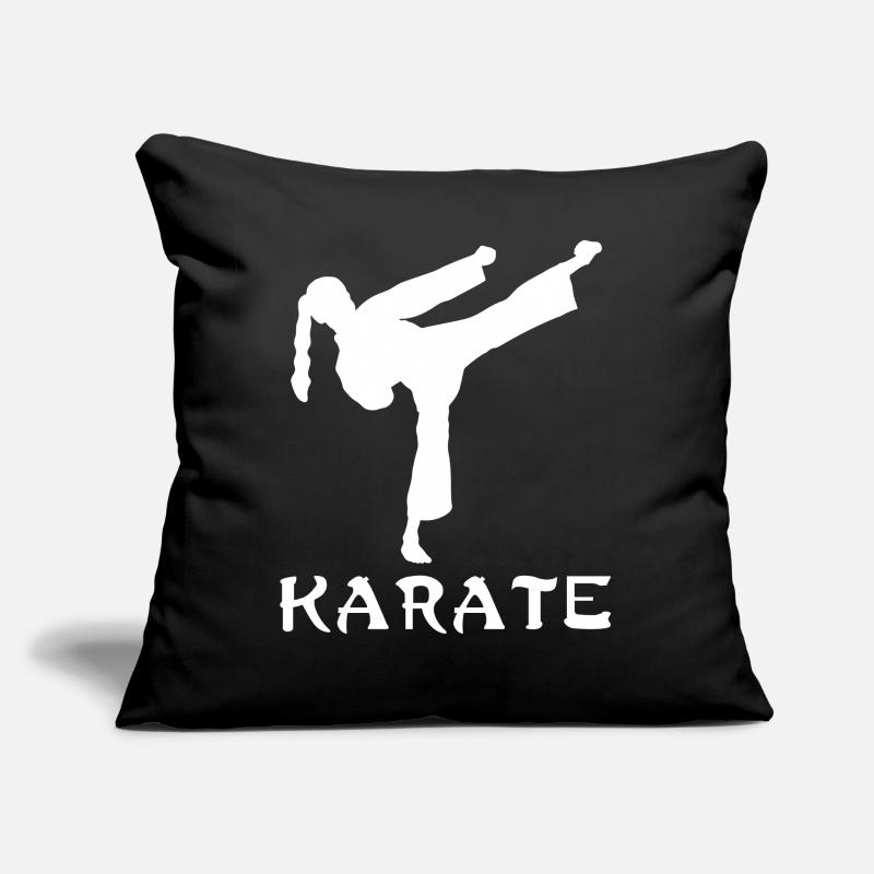 Karate Sofakissen mit Füllung 45 x 45 cm