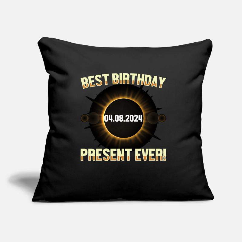 Solar Eclipse - Explore the Darkness Sofa pillow with filling 45cm x 45cm