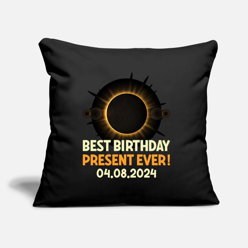 Solar Eclipse - Explore the Darkness Sofa pillow with filling 45cm x 45cm
