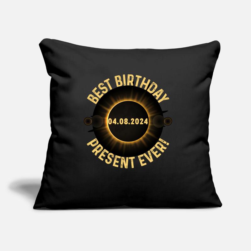 Solar Eclipse - Explore the Darkness Sofa pillow with filling 45cm x 45cm