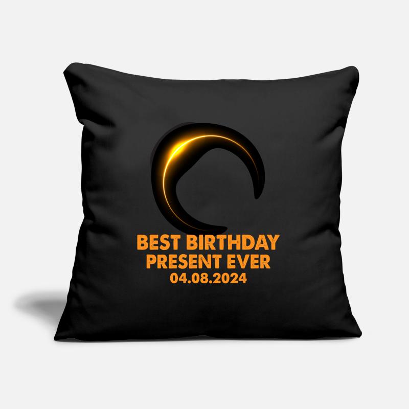 Solar Eclipse - Explore the Darkness Sofa pillow with filling 45cm x 45cm