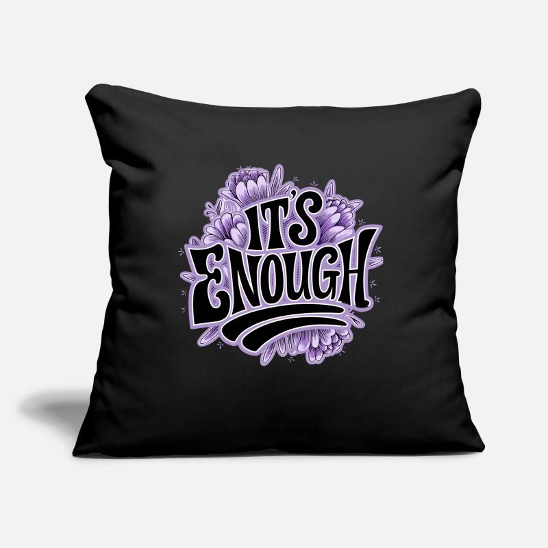 Enough: Expressive floral patterns in focus Sofa pillow with filling 45cm x 45cm