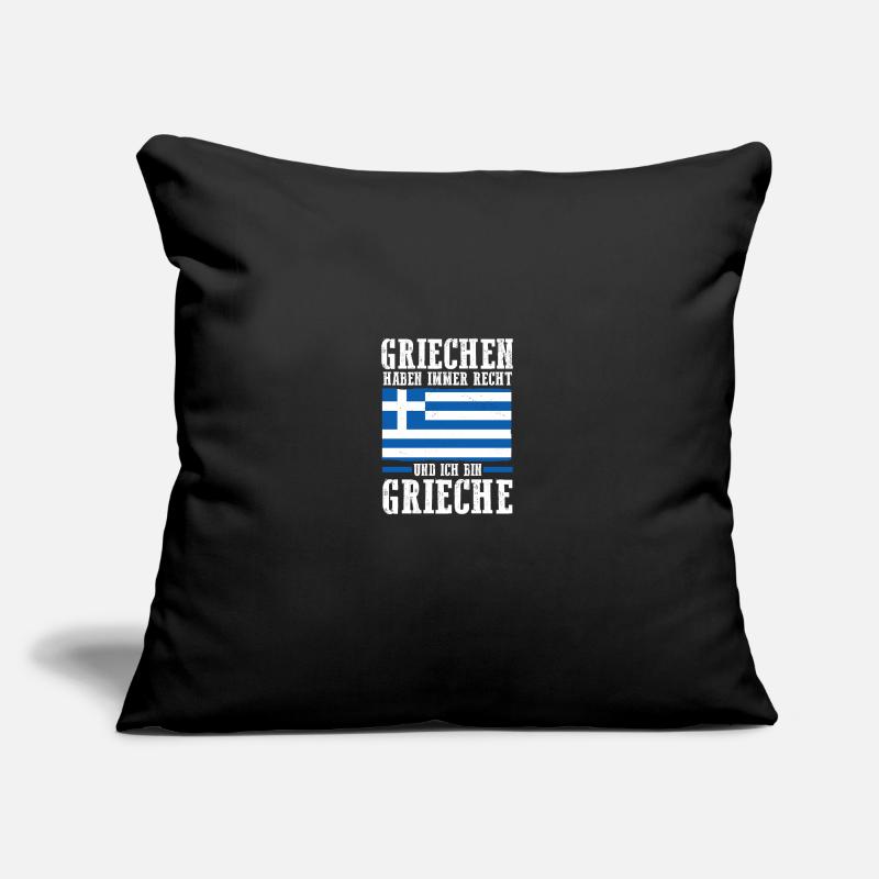 Grecs Grèce Coussin et housse de 45 x 45 cm