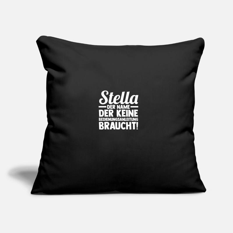 First name Stella Sofa pillow with filling 45cm x 45cm