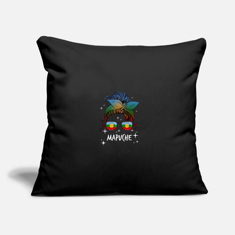 Mapuche Coussin et housse de 45 x 45 cm