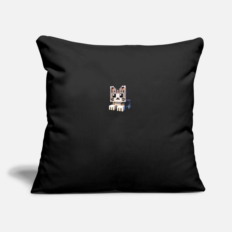 Chat Pixel 2 Coussin et housse de 45 x 45 cm