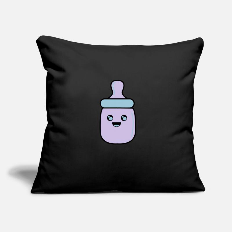 bébé bouteille 02 Coussin et housse de 45 x 45 cm