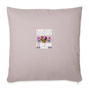 Cayuga Canard Enclos Nourriture Animal En Peluche Cayuga - Coussin et housse de 45 x 45 cm - taupe clair - Devant