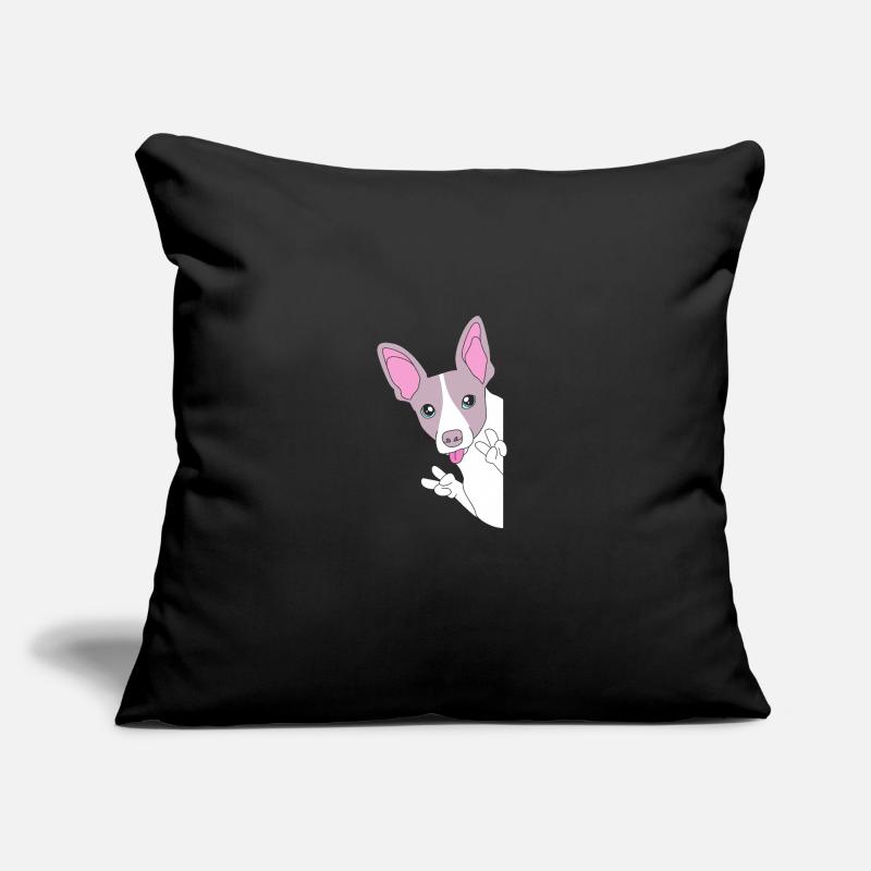 Rat Terrier Coussin et housse de 45 x 45 cm