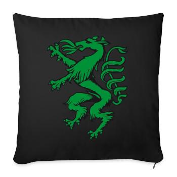 steirischer Panther - Steiermark - Sofakissen mit Füllung 45 x 45 cm - Schwarz - Vorne