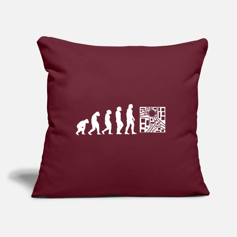 Evolution Geocacher Sofakissen mit Füllung 45 x 45 cm