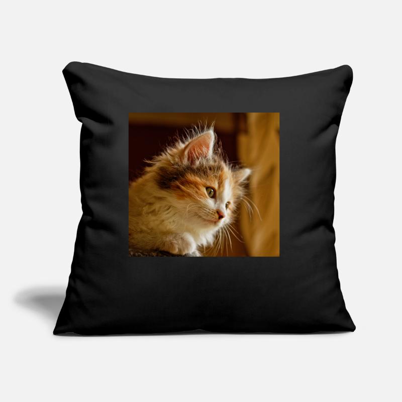 chat masque de chat masque de chat masque de chat Coussin et housse de 45 x 45 cm