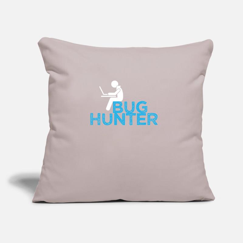 Programmierer-Fehlercode Lustiges Hacker-Entwickler-Geschenk Sofakissen mit Füllung 45 x 45 cm