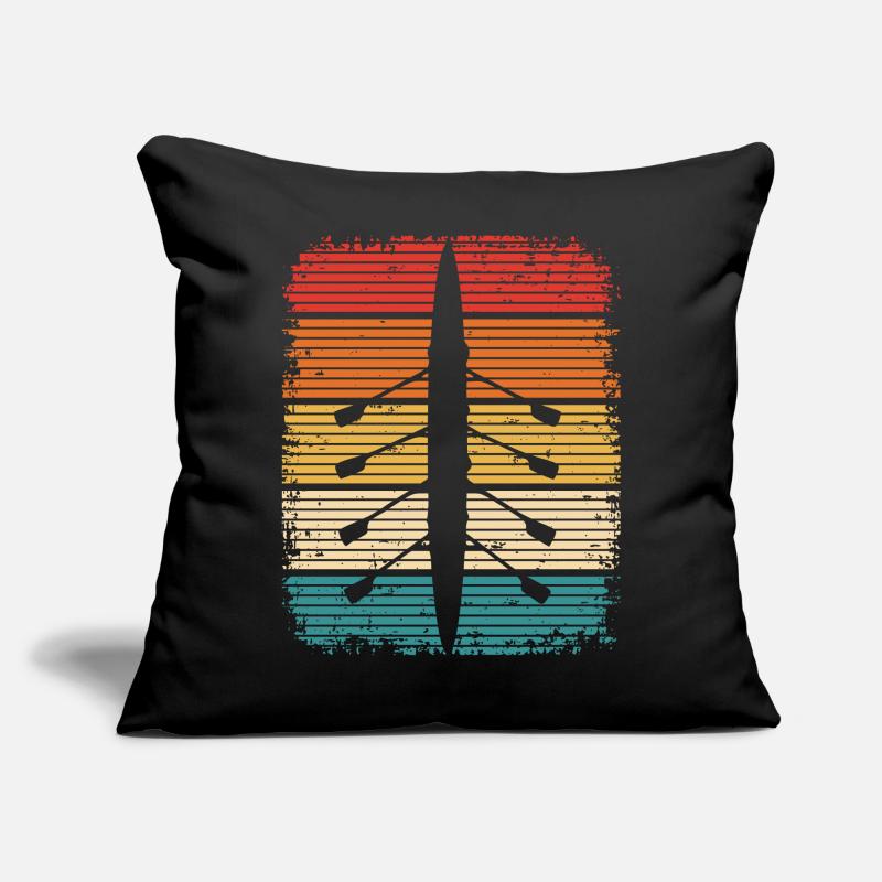 Rameurs Rameur Rameur Rameur Coussin et housse de 45 x 45 cm