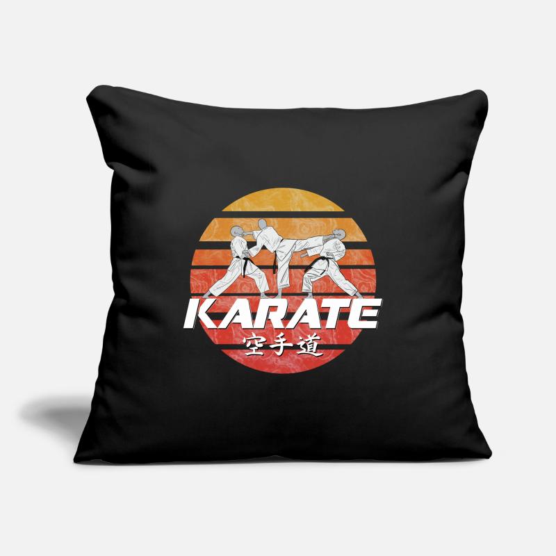 Karate Sofakissen mit Füllung 45 x 45 cm