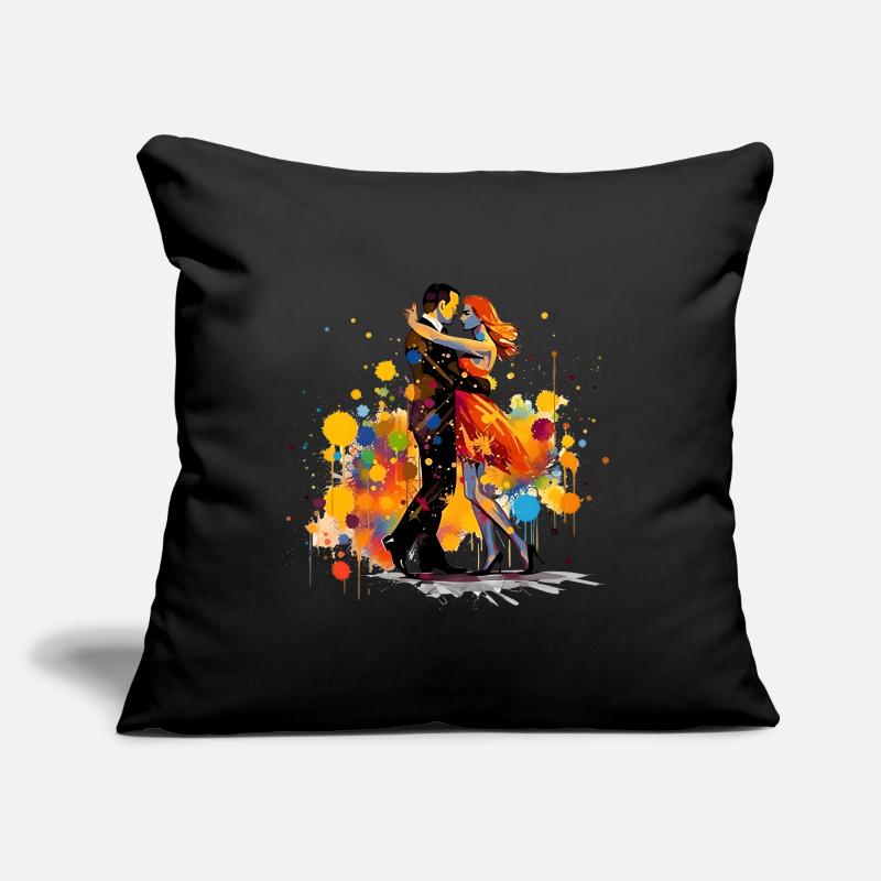 Expressing Yourself Creatively Through Dancing Sofa pillow with filling 45cm x 45cm