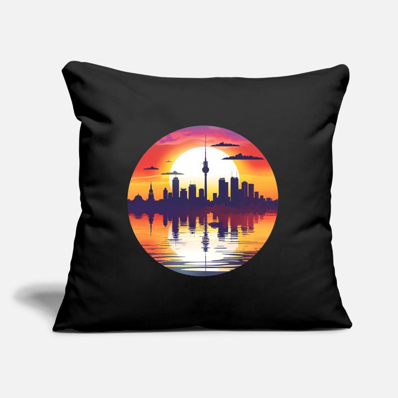 Horizon d’Iserlohn Coussin et housse de 45 x 45 cm