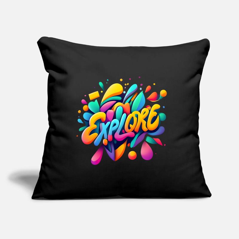 Explore Splash Coussin et housse de 45 x 45 cm