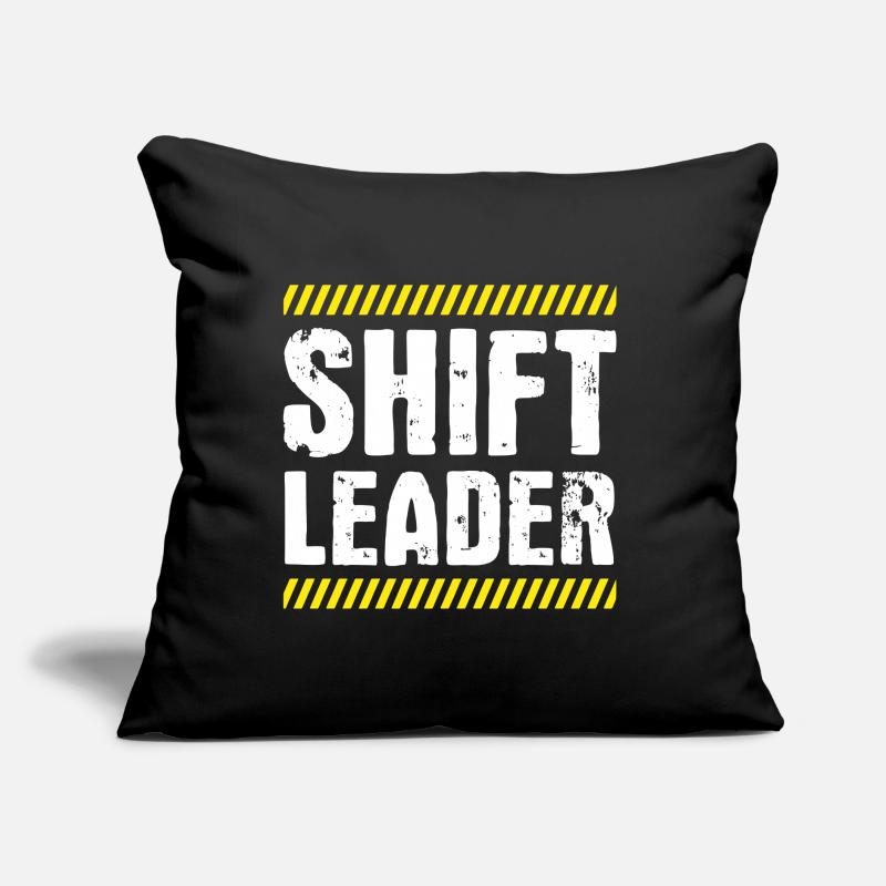 Chef de quart Shiftleader Coussin et housse de 45 x 45 cm