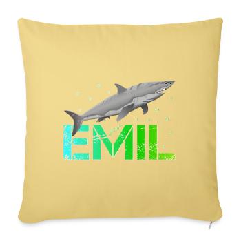 Emil Geburtstag Emil Namenstag - Sofakissen mit Füllung 45 x 45 cm - Hellgelb - Vorne