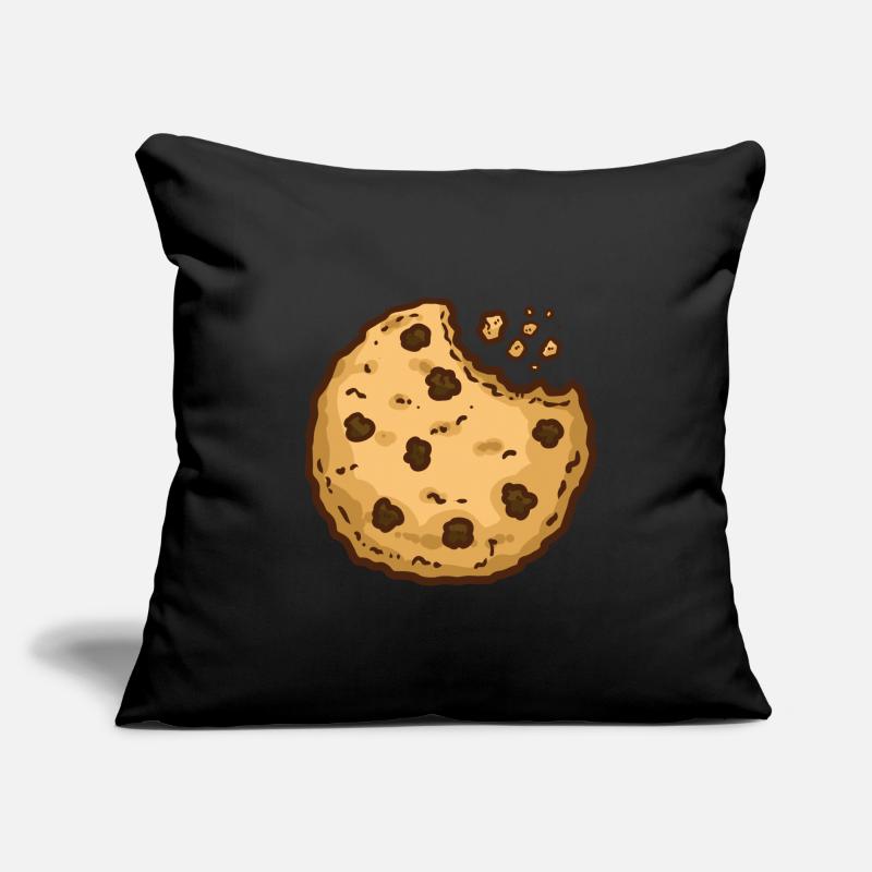 Biscuits biscuits au chocolat biscuits cadeau Coussin et housse de 45 x 45 cm
