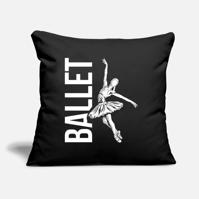 Ballett Sofakissen mit Füllung 45 x 45 cm
