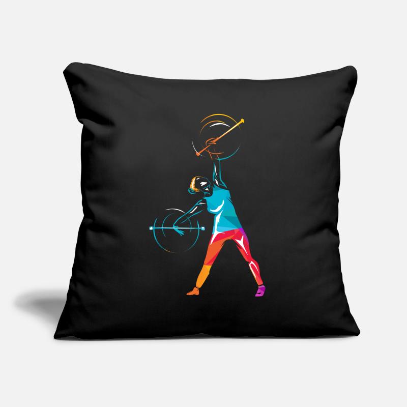 Baton Twirling Sofakissen mit Füllung 45 x 45 cm