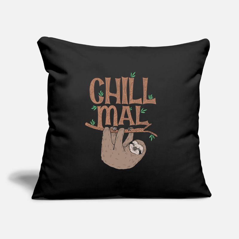 Sloth chill Sofa pillow with filling 45cm x 45cm