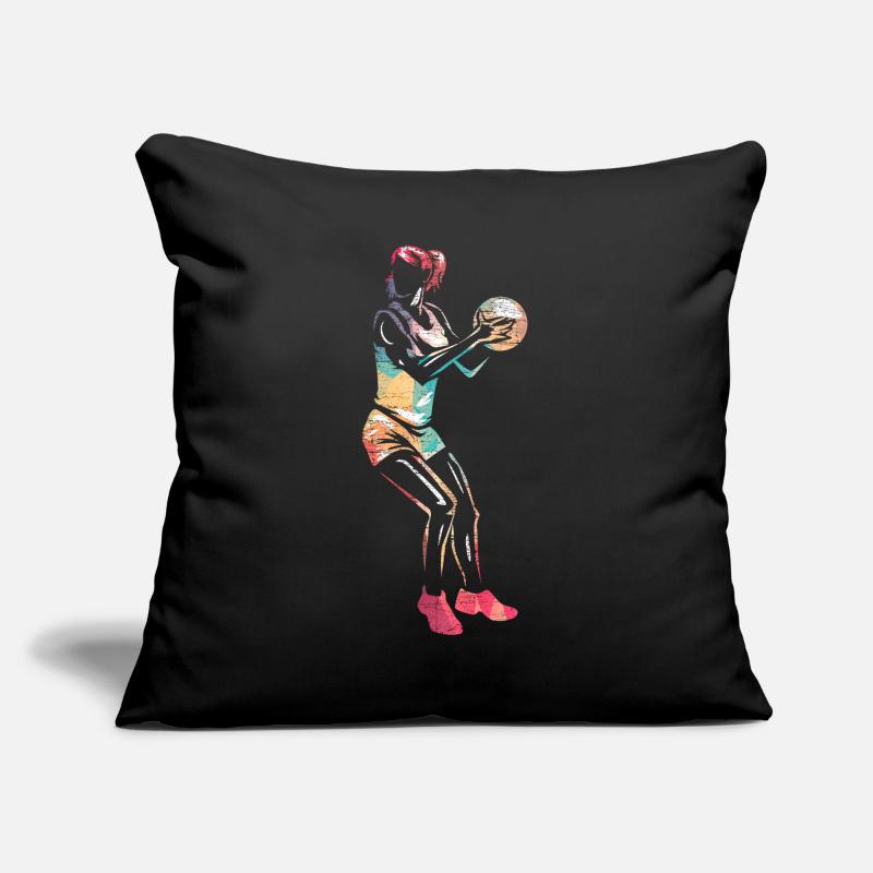 Netball Sofa pillow with filling 45cm x 45cm