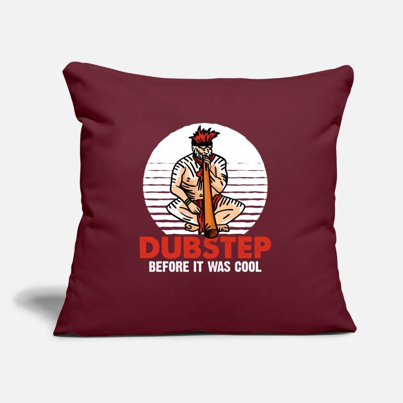 Didgeridoo Dubstep before it was cool Sofakissen mit Füllung 45 x 45 cm